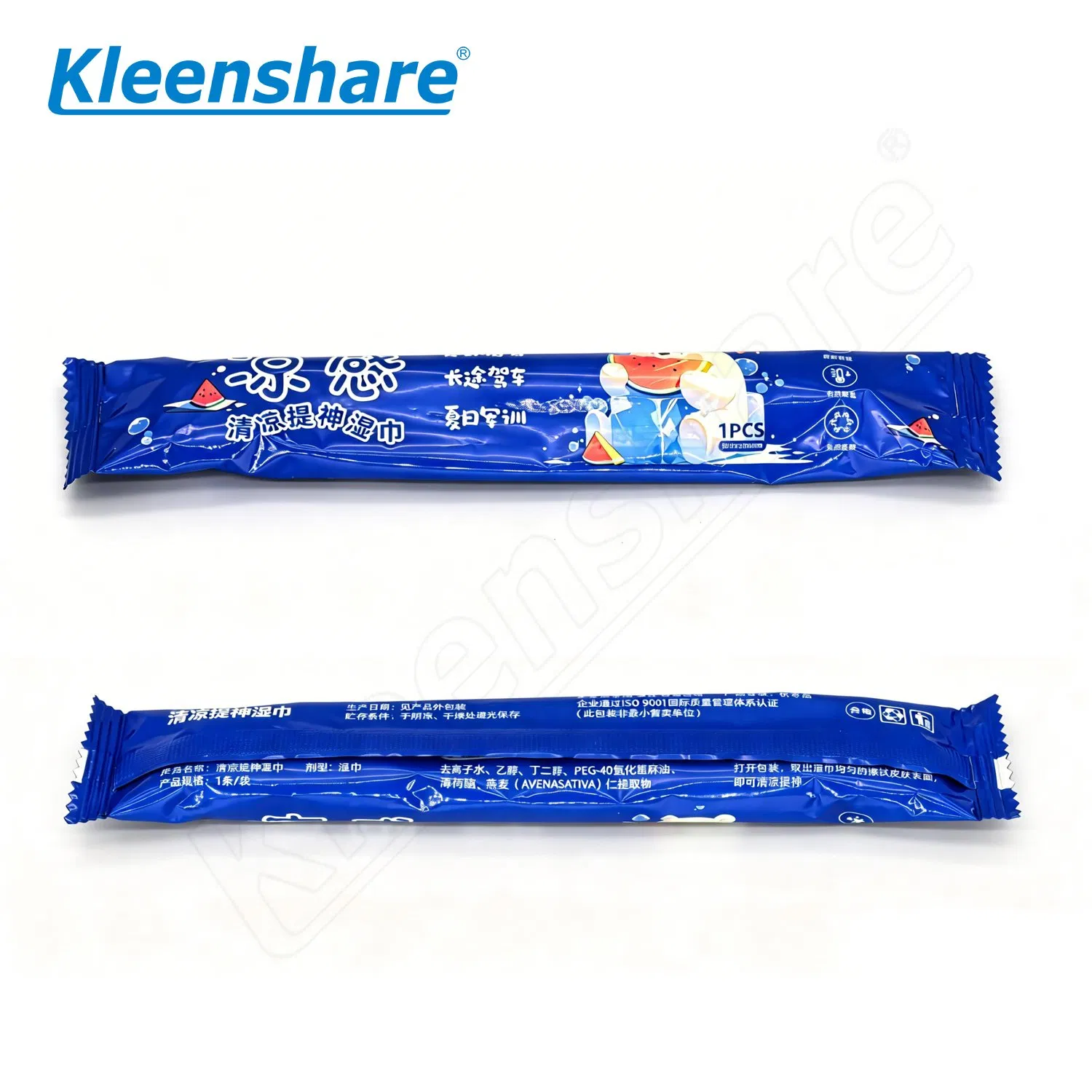 Ice-Cold Adult Cleansing Wipes Cooling Skin Care for Active Lifestyles