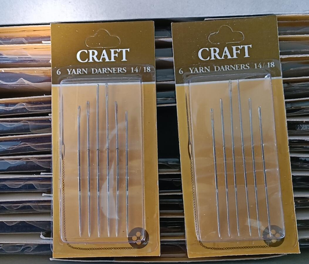 Hand Sewing Needle, Fine Carbon Steel Hand Sewing Needle Gold Tail Stitching Needles Multi-Purpose Embroidery Sewing Needles, Sewing Kit