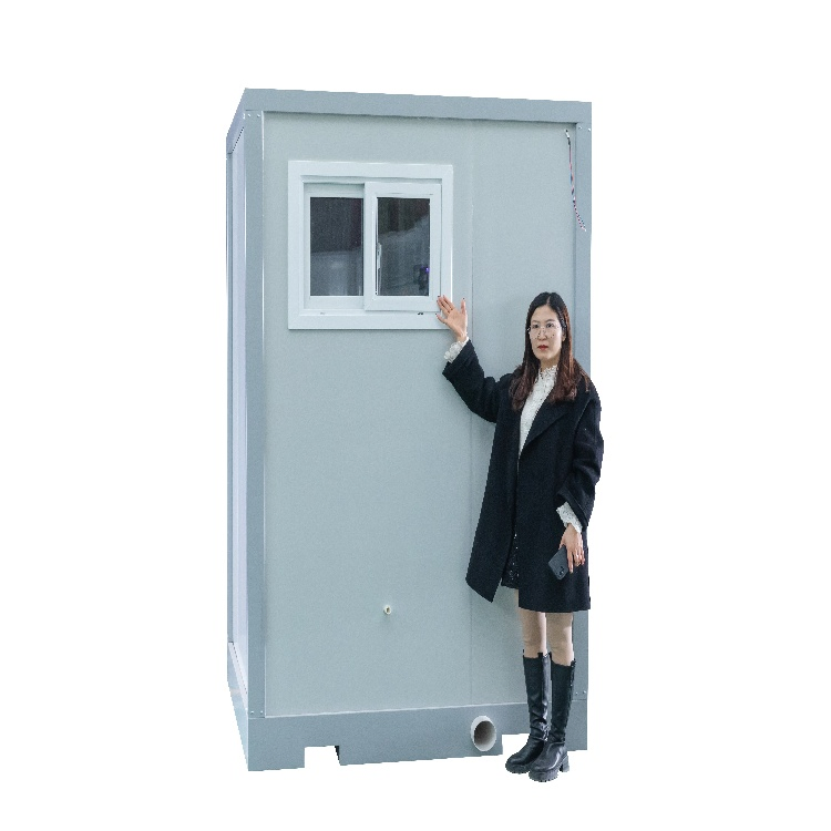 Factory Price Prefabricated Wc Cheap Portable Toilets Restroom Container Outdoor Public Luxury Movable Shower Mobile Bathroom Prefab Portable Toilet