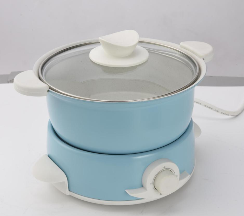 330W 6.5L Slow Cooker with Glid Glass for Homeuse