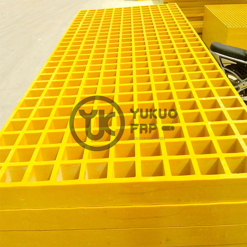 Competitive Price Molded 25mm Fiberglass FRP Grating for Tree