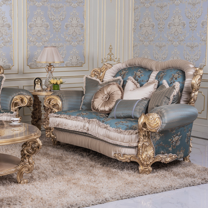 Диван антикварный резной рококо комплект