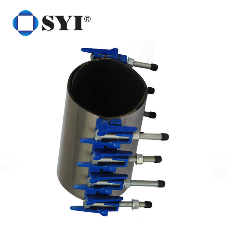Top Sale China Ductile Cast Iron Pipeline Leak Water Pipe Repair Clamps for PVC, HDPE Pipes