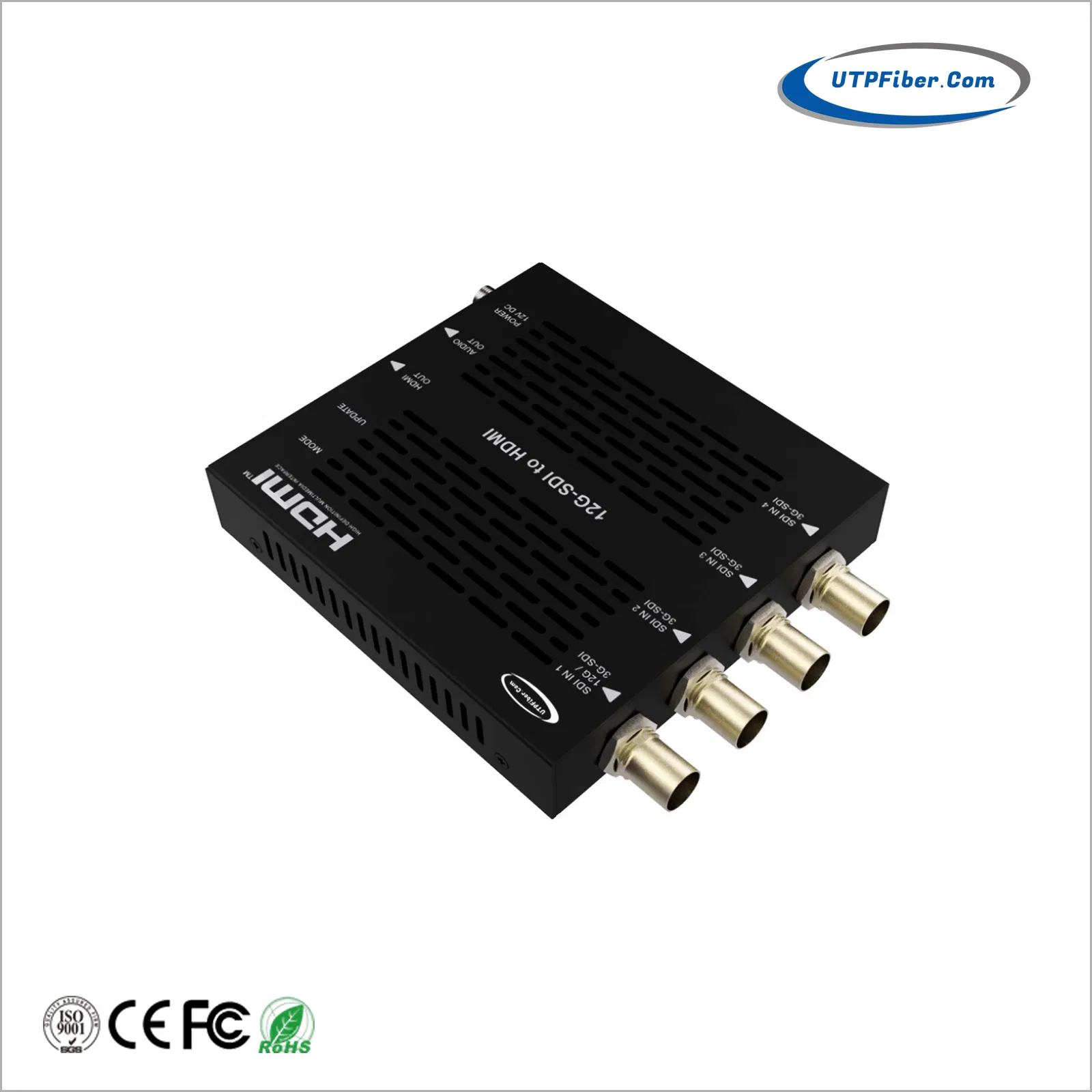 Конвертер 12G-SDI в 4K HDMI, 4x3G-SDI в 4K