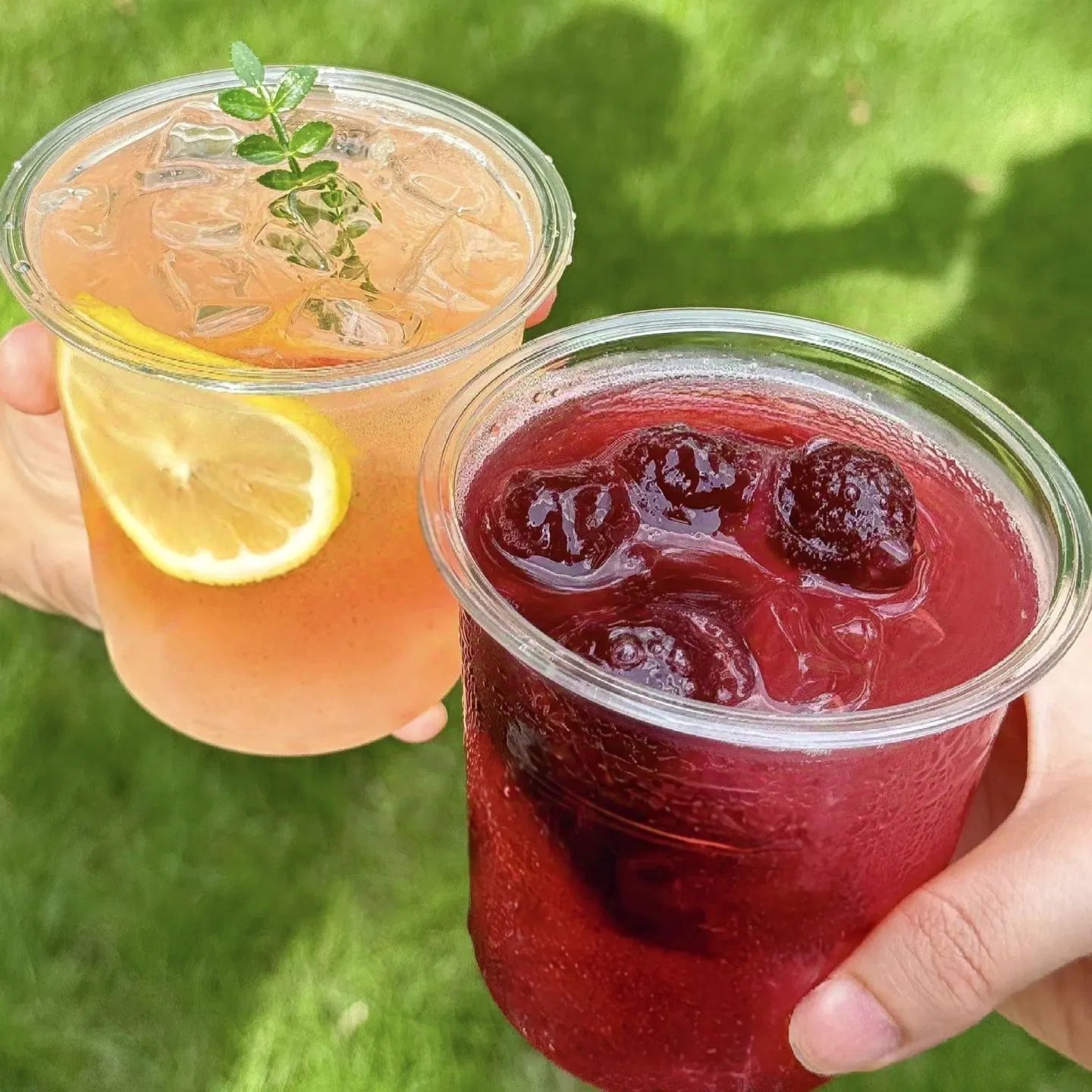 Пластиковый стакан для напитков с логотипом, 520 мл