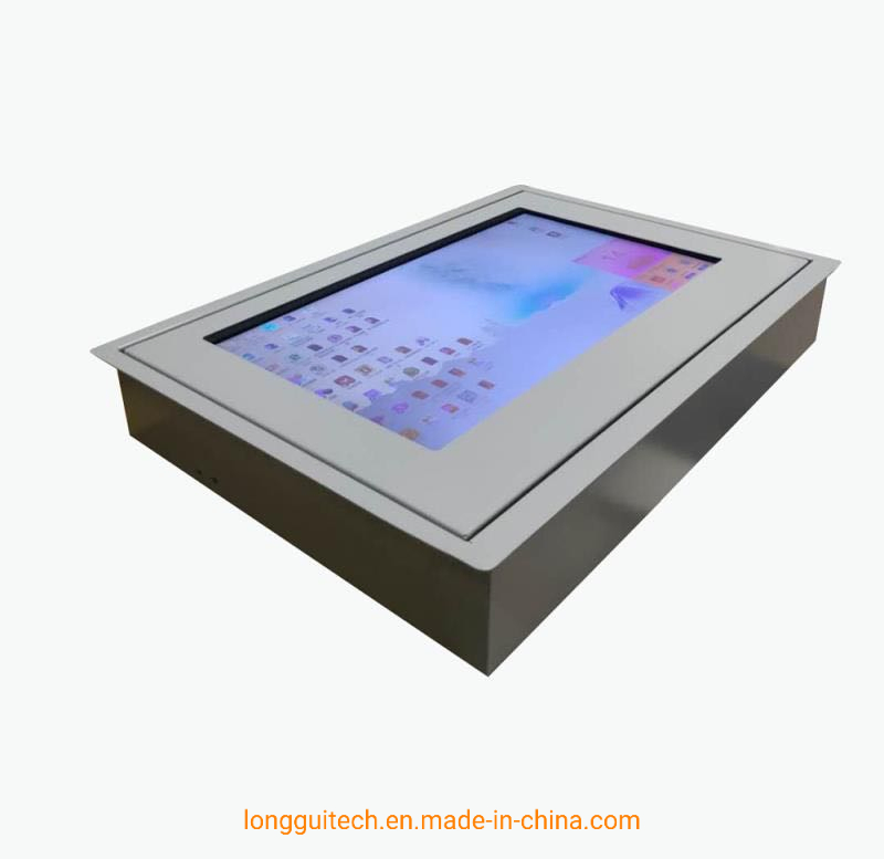 Versatile Manual Desktop Pop-up LCD Display Mounting Bracket