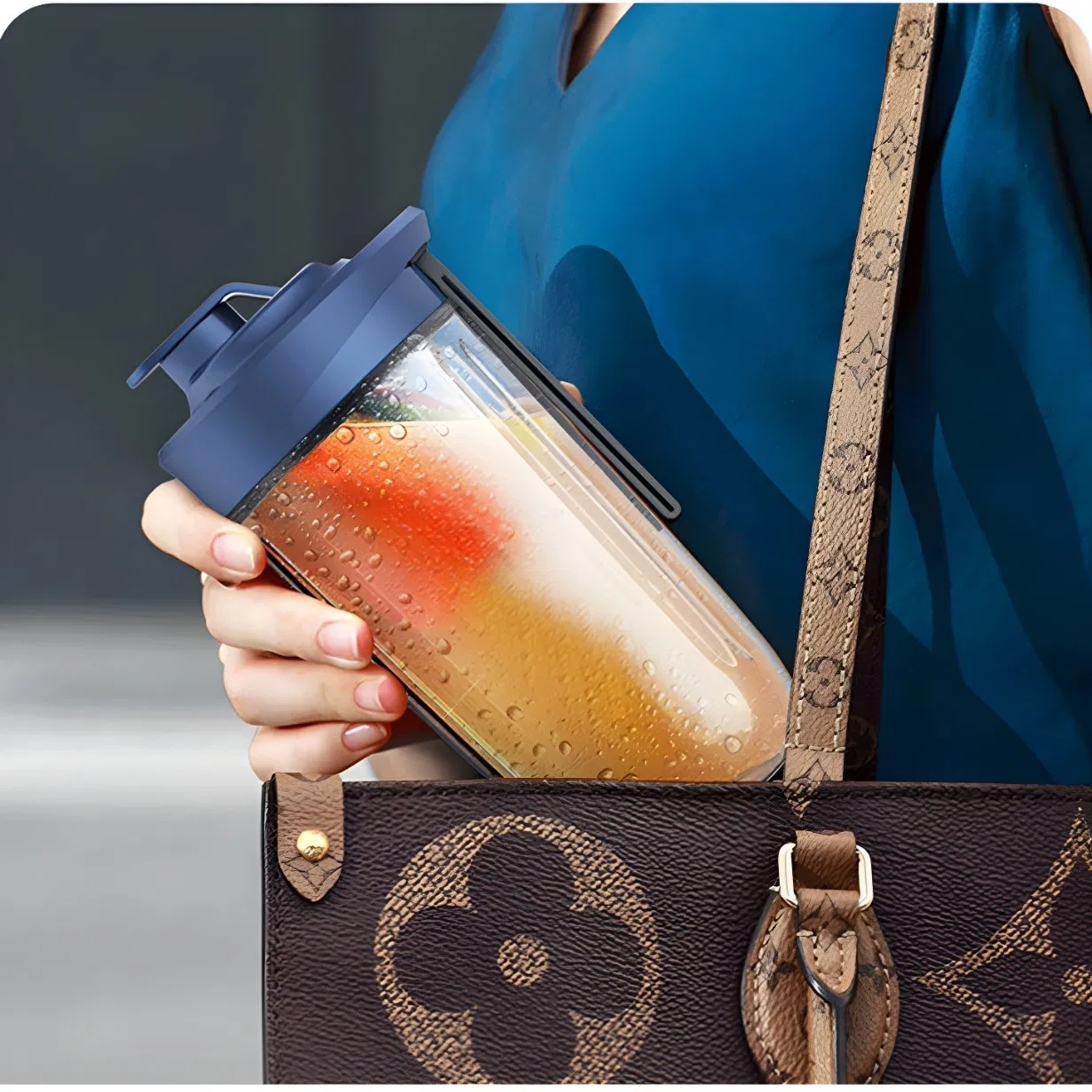 New Arrival Portable 400ml USB Rechargeable Electric Fruit Juicer