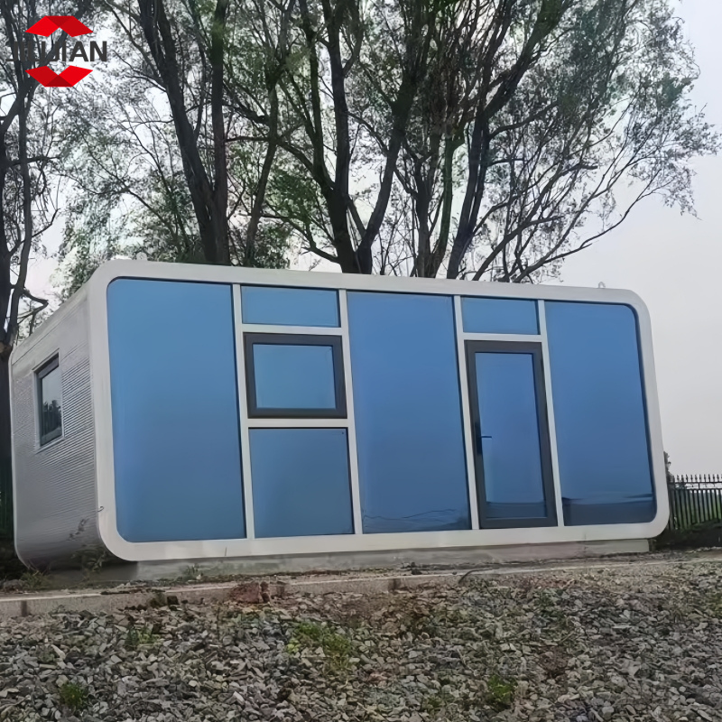 Hot Sale Prefab Apple Cabin for Sleeping with Bedroom