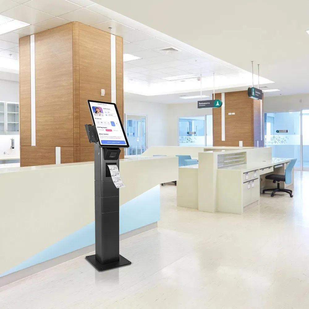 Сенсорный киоск самообслуживания Android с принтером