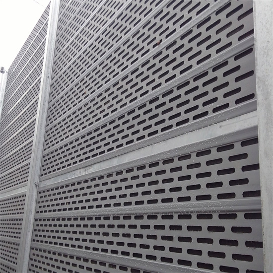 Absorptive Metal Acoustic Noise Barrier Panel Factory