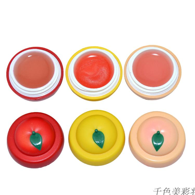 Cute Fruit Apple Shape Organic Vitamin E Lip Balm