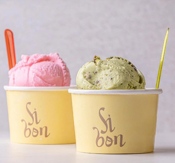 Customized Composable 8oz Yogurts Cups Ice Cream Paper Cup