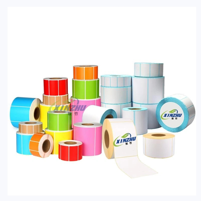 Customized Multi-Color Label Materials - Semi Gloss/Thermal Paper Material Optional - Support Logo Printing