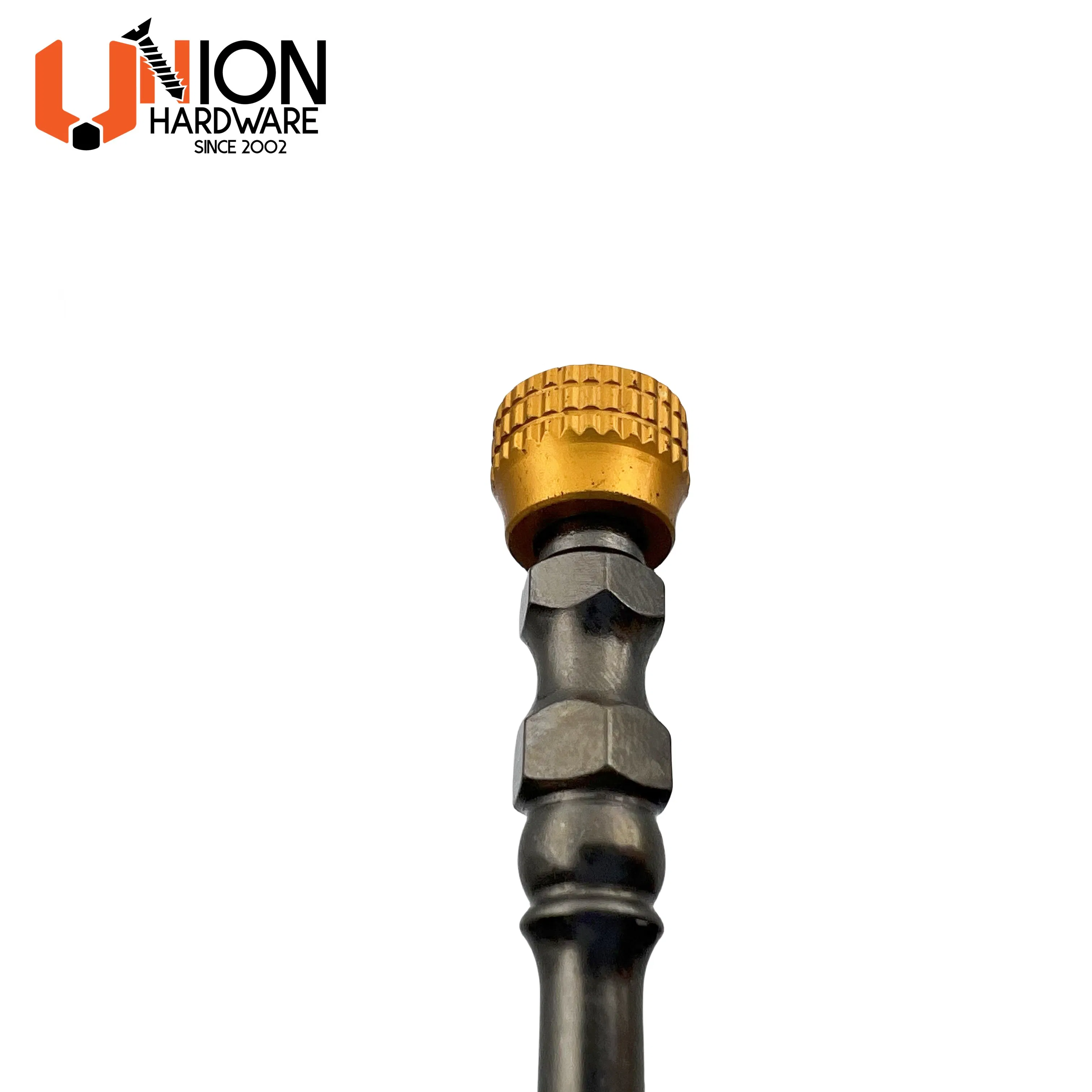 S2 CRV Slot Torx Drive Screwdriver Bits with Aluminum Magnetic Rings Length