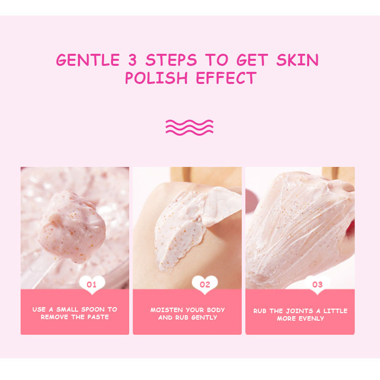 Beauty Cosmetics Skin Care Deep Cleaning Exfolianting Grapefruit Face and Body Scrub