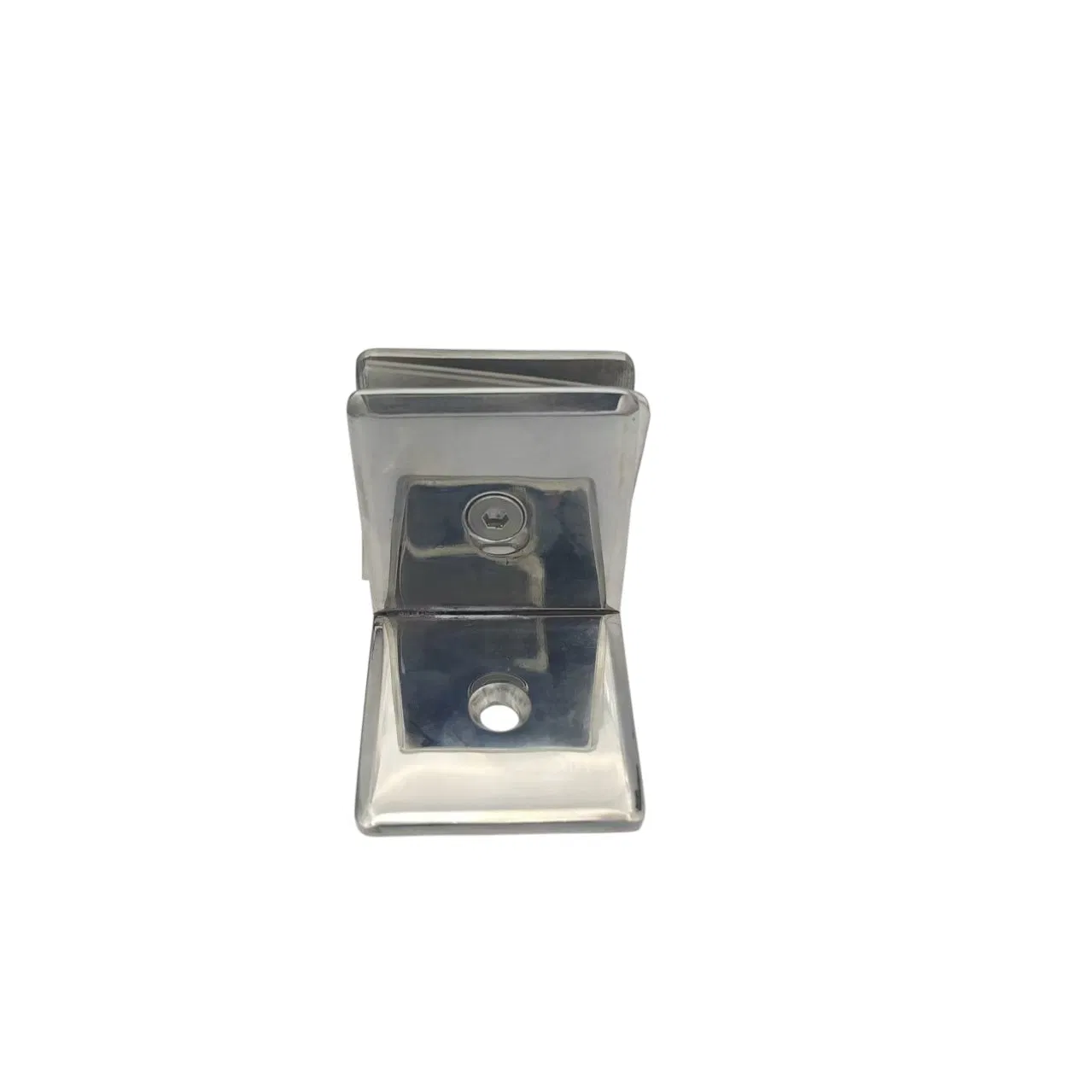 Bathroom Shower Enclosure Hardware Glass-Door Clamp