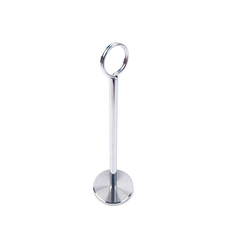 8 Inch Metal Card Holder Restaurant Wedding Table Number Menu Holder