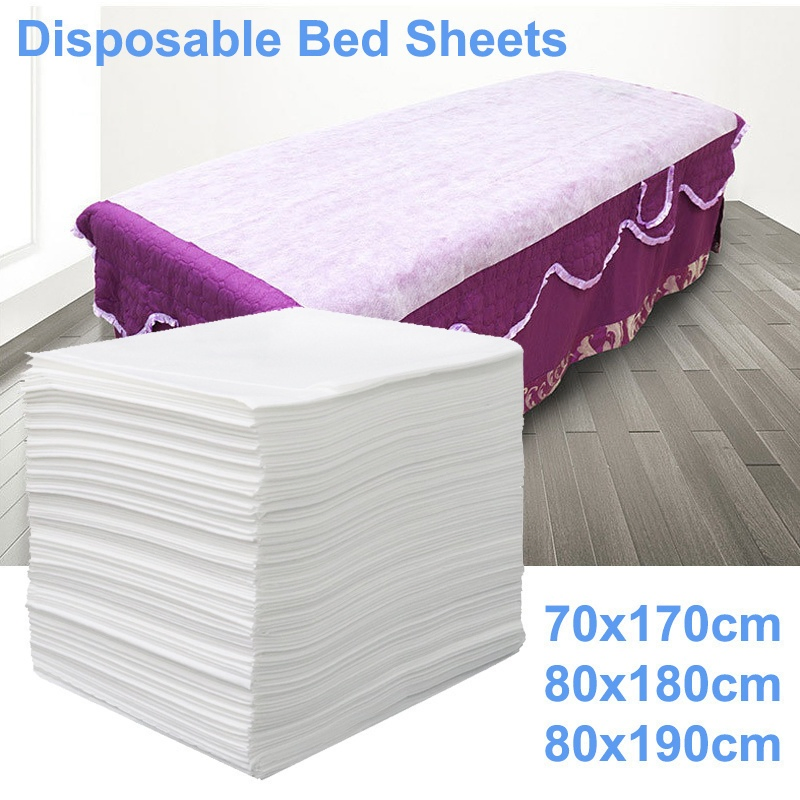 Nonwoven Disposable Massage Bed Sheets with Face Hole for Sofa and Massage