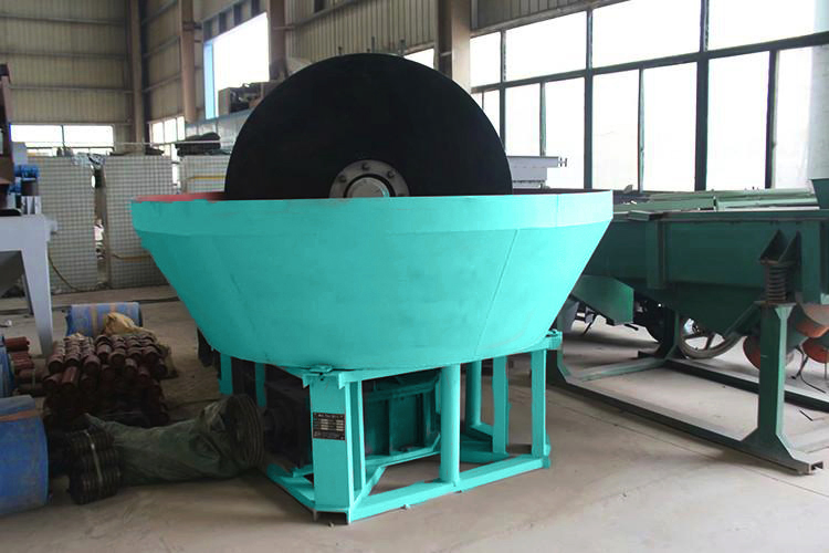 Gold Ore Silver Grinding Rolling Cement Rod Wet Pan Intermittent Raymond Mill