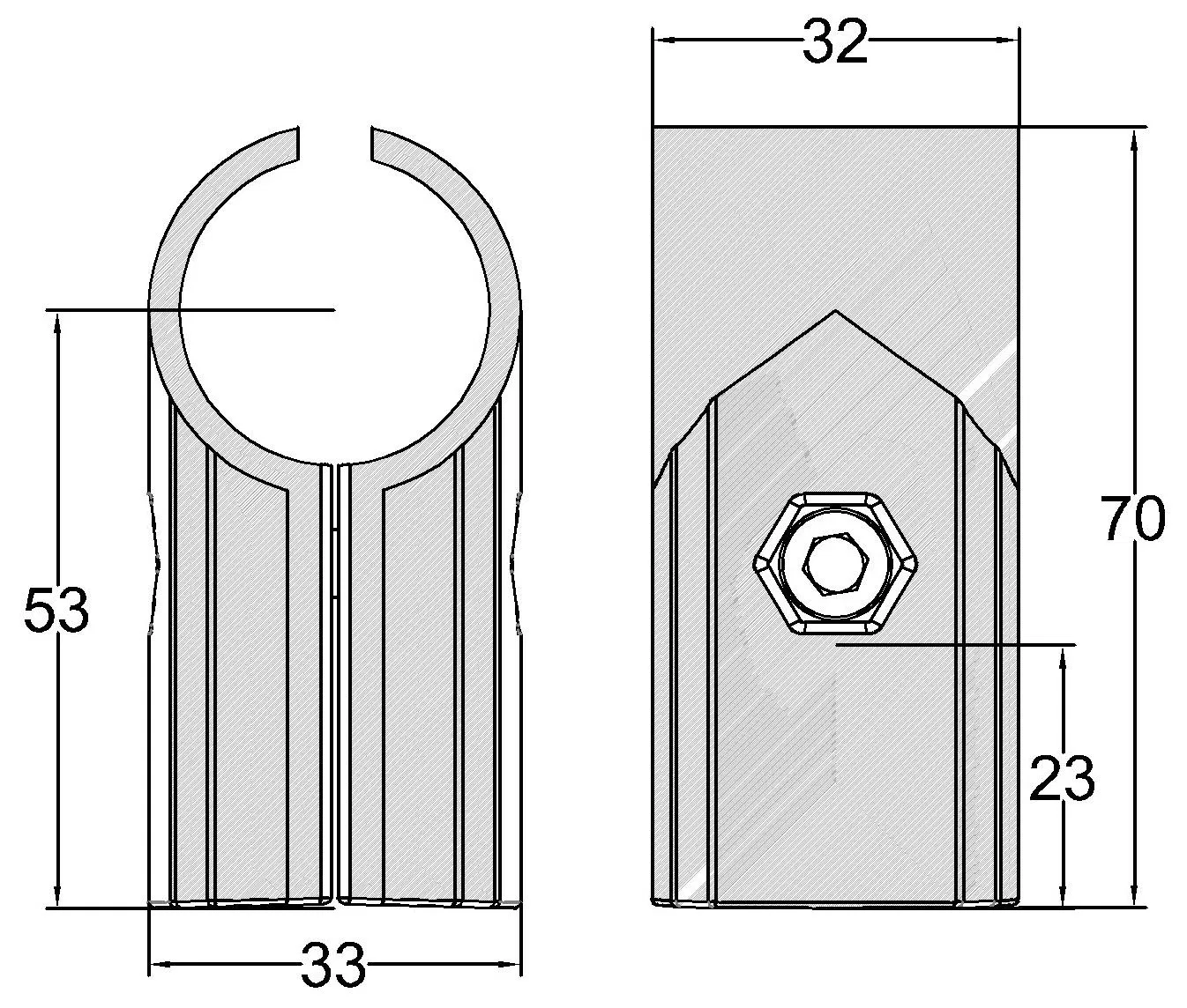 Aluminum Profile Pipe Joint/Pipe Fitting Joint/Aluminum Extrusion Joint System