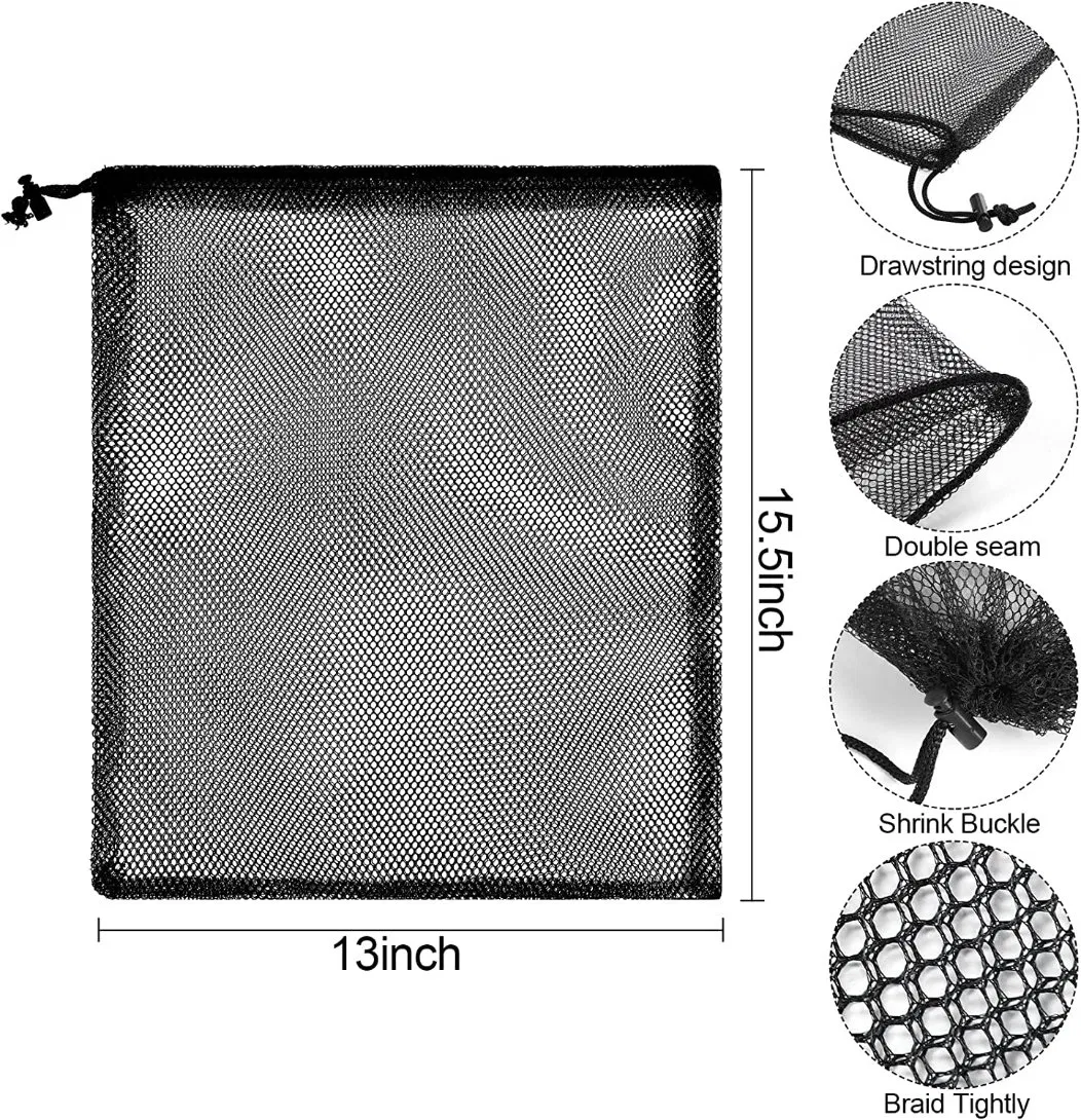 Nylon Mesh Drawstring Bag Mesh Ditty Bag