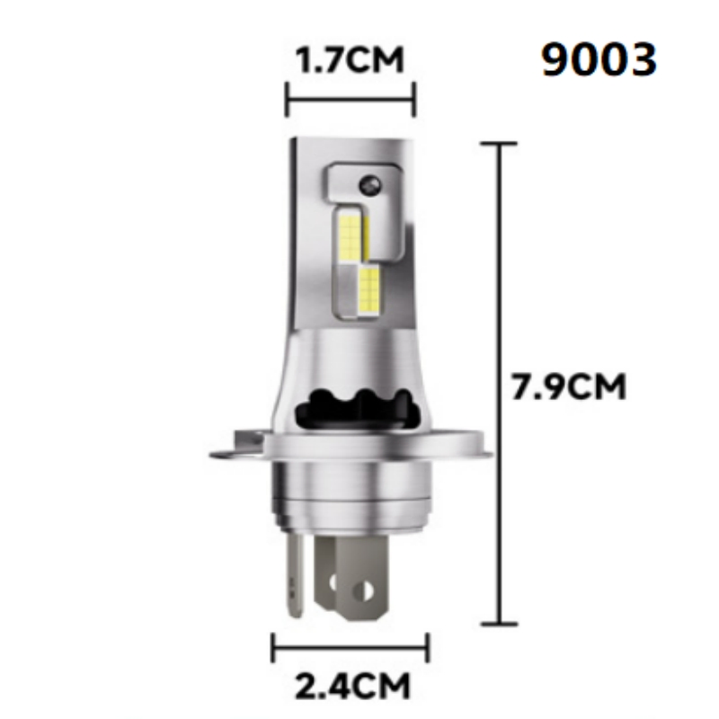 Type9003 50W Refitted Reflector Car LED Headlights D8S Plug-in Integrated Headlights
