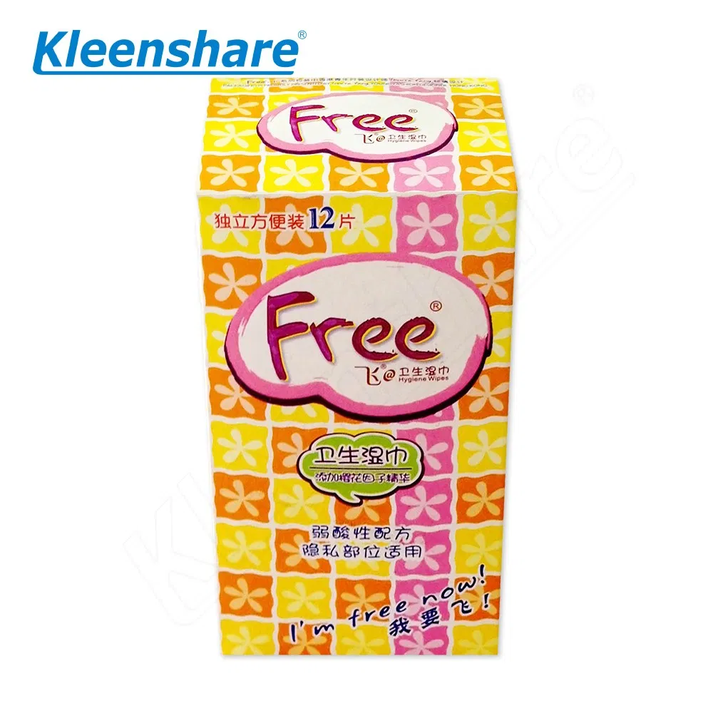 Custom Logo Cleaning Wet Wipes Pack Hotel Restaurant Disposable Nonwoven Mini Hand Mouth Wet Tissue Wipe Individually Wrapped