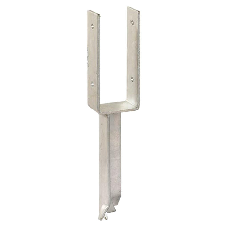 Башмак стойки U-образный HDG с L или T-образной ногой