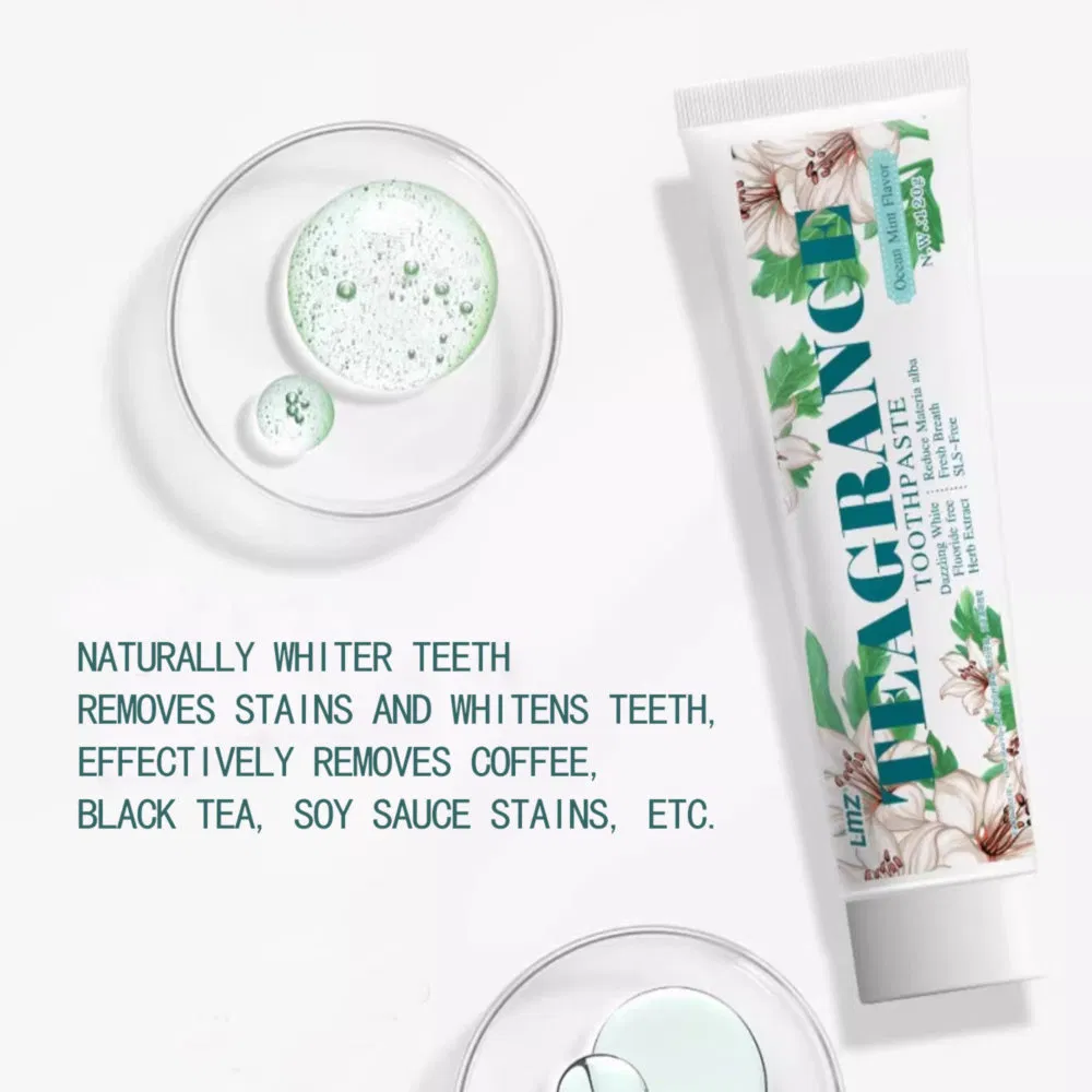 Efficient Ocean Mint Flavor Whitening Teeth Toothpaste for Household Care