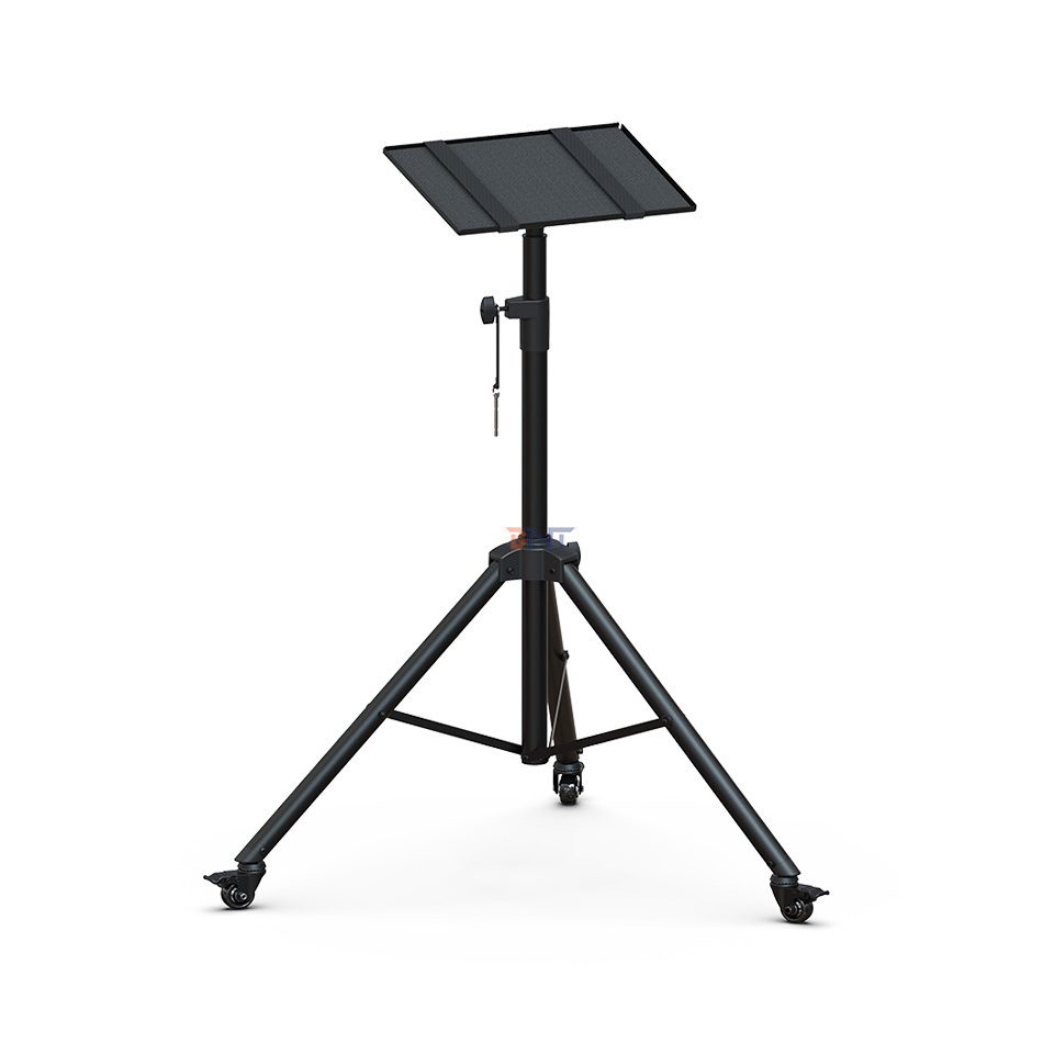 Tray Can Be Rotated Cold Rolled Steel Projector Tripod Stand