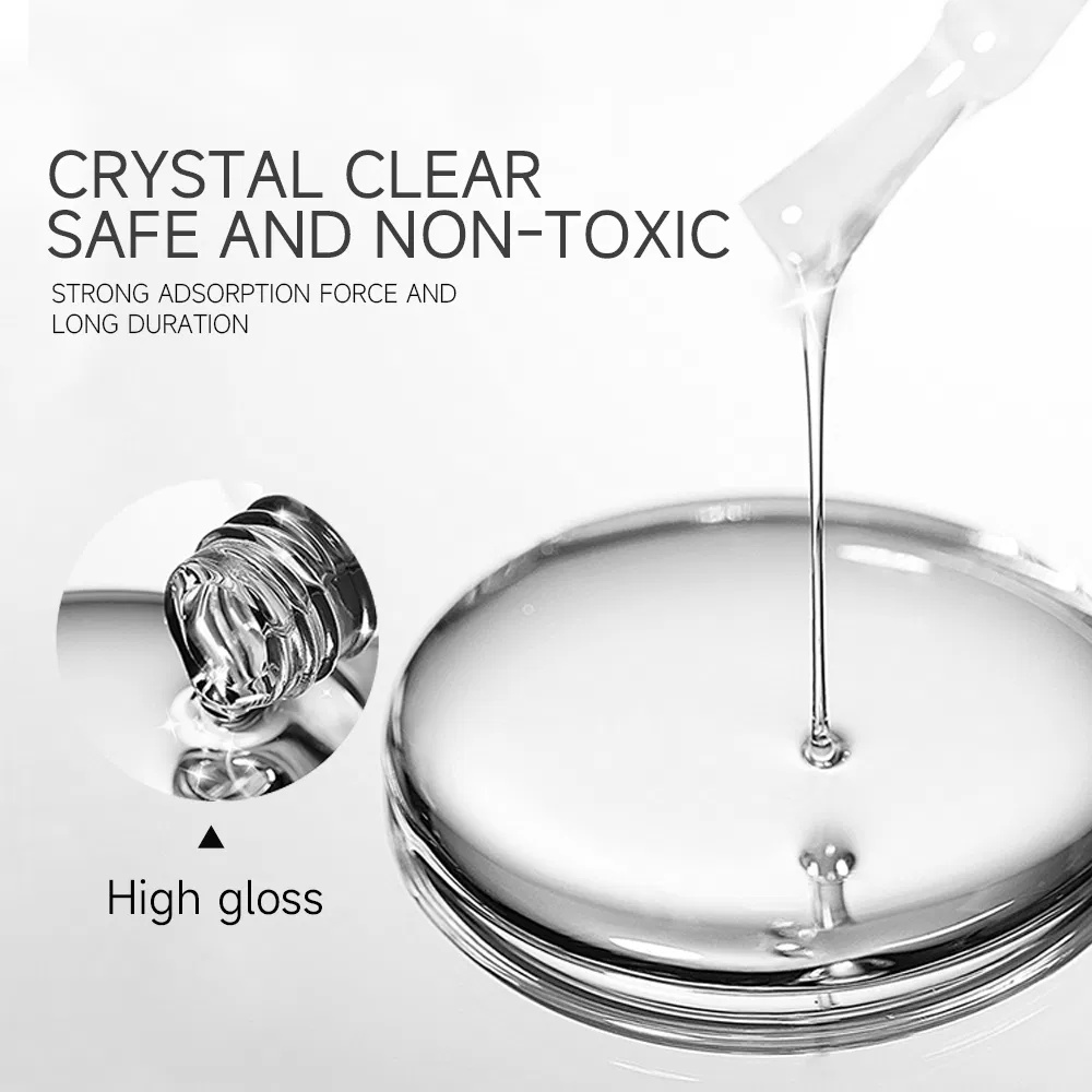 Factory OEM Hema Free EU Version Top Coat Gel Nails Supplies Salon No Wipe Matte Top Coat Gel Custom Logo UV Nail Gel Polish