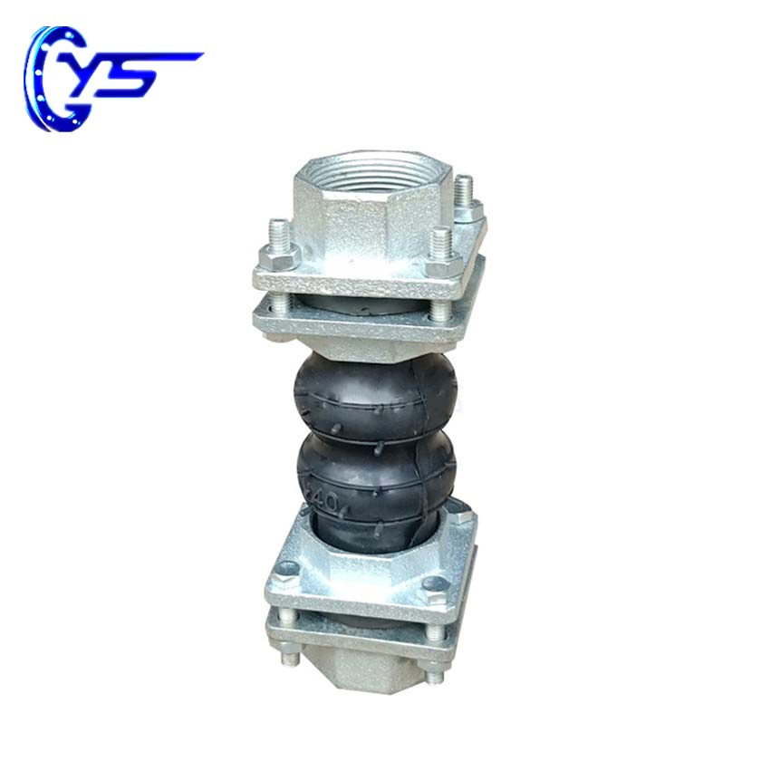 Female Thread EPDM NBR Rubber Body Joint with Carbon Steel End