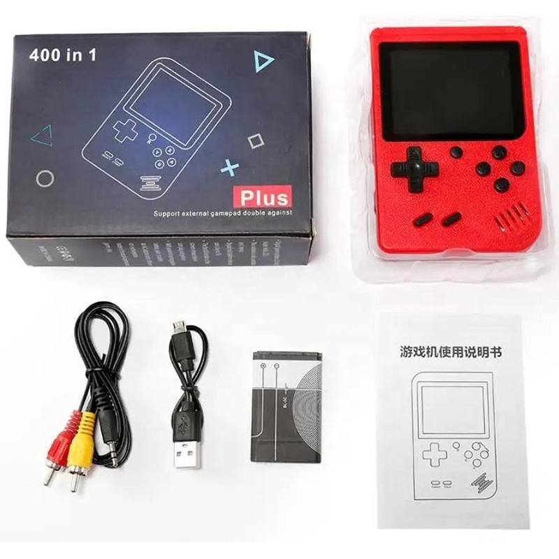 Портативная игровая консоль Retro с 400 играми