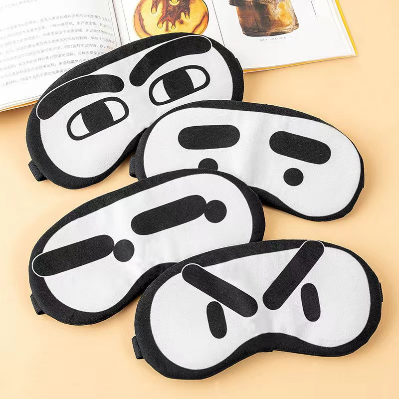 Cute Hot Compress Cold Compress Sleep Eye Mask Children's Eye Mask for Aviation