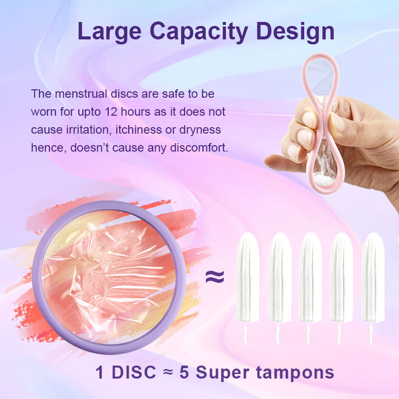 Furuize Hot Sell Custom Period Discs Disposable Menstrual Disc for Beginners Good Quality Cup Alternative Menstrual Disc
