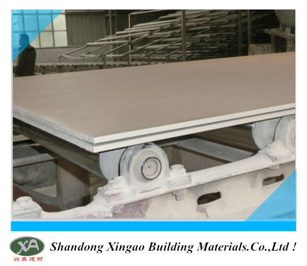 Sale Indoor Partition 12mm Paper Faced Standard Size Gypsum Drywall Board