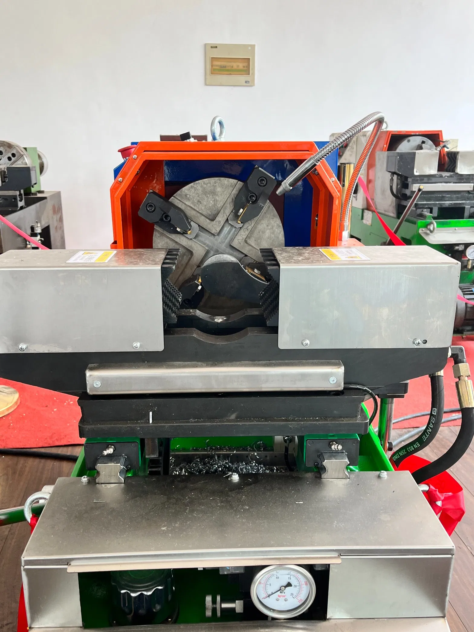 Advanced Durable Compact Best Pipe Threading Machine for Metal