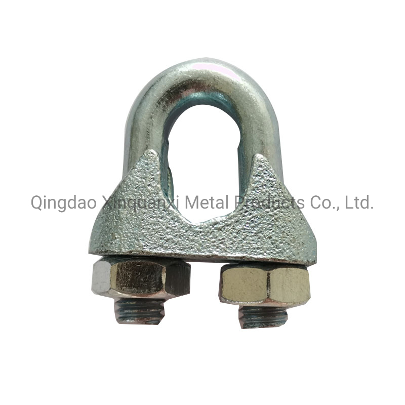 DIN741 Wire Rope Clip Galvanized Us Type Malleable Steel Wire Rope Clip