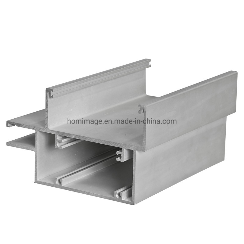 Big Sizes Aluminium Extrusion Profiles of Unitized Curtain Walls