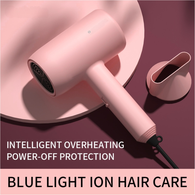 Lightweight 1100W Travel Hair Dryer with Fast Dry Technology