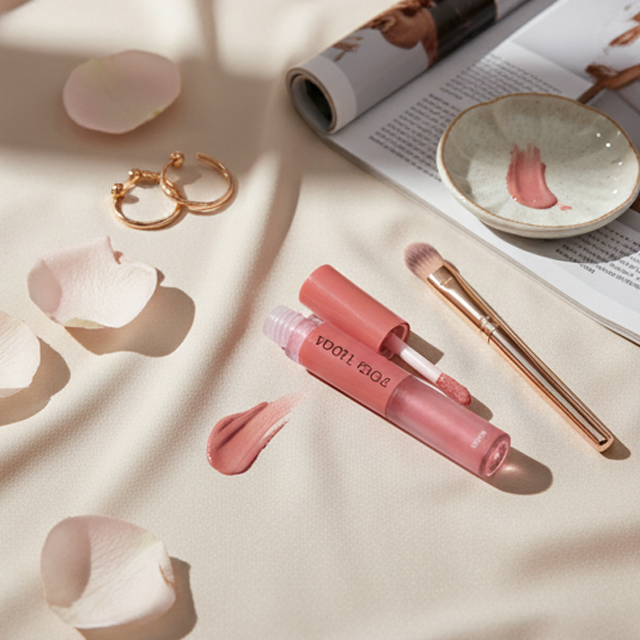 Double-Headed Liquid Lipstick Non-Stick Cup, 6 Colors, Supports OEM/Ode Diversified Customization