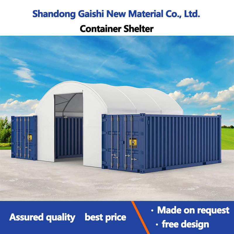 40FT Outdoor PVC Container Shelter Tent Dome Marine Container Tent