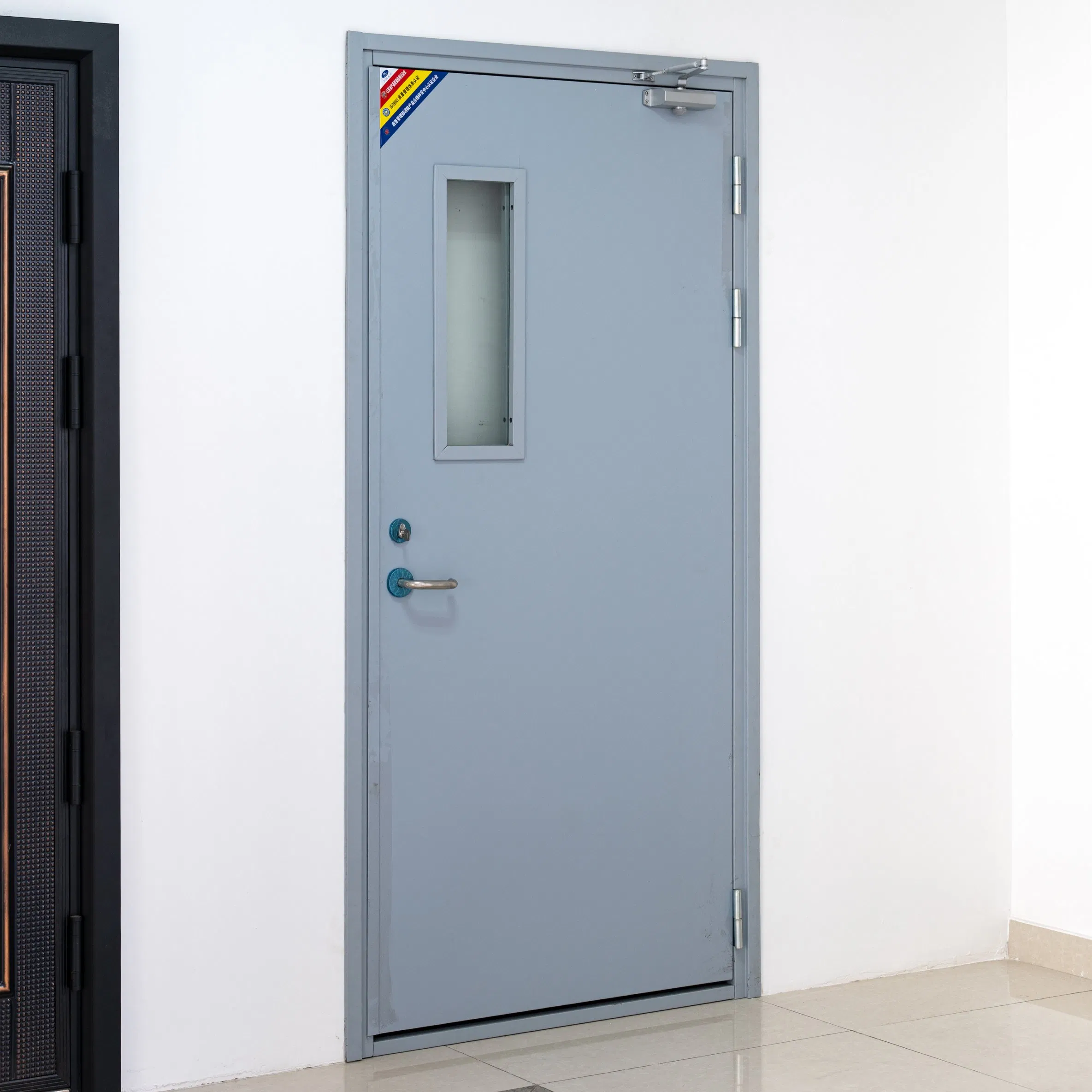 China Factory Pry-Proof Steel Fire Door for Commercial Premises