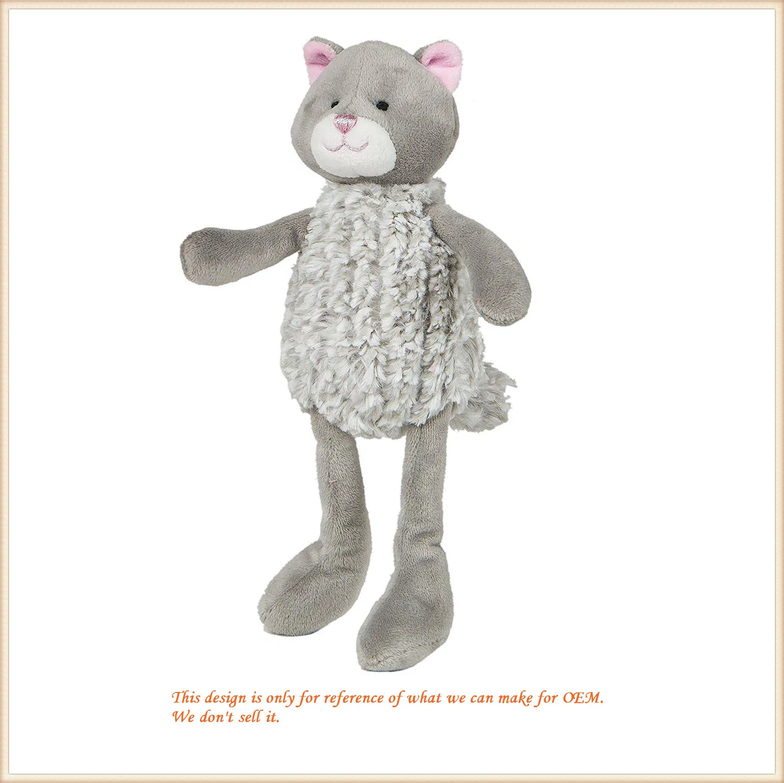 Stuffe/Plush Little Girl Doll Plush Gifts for Babies/Kids Educational Toys