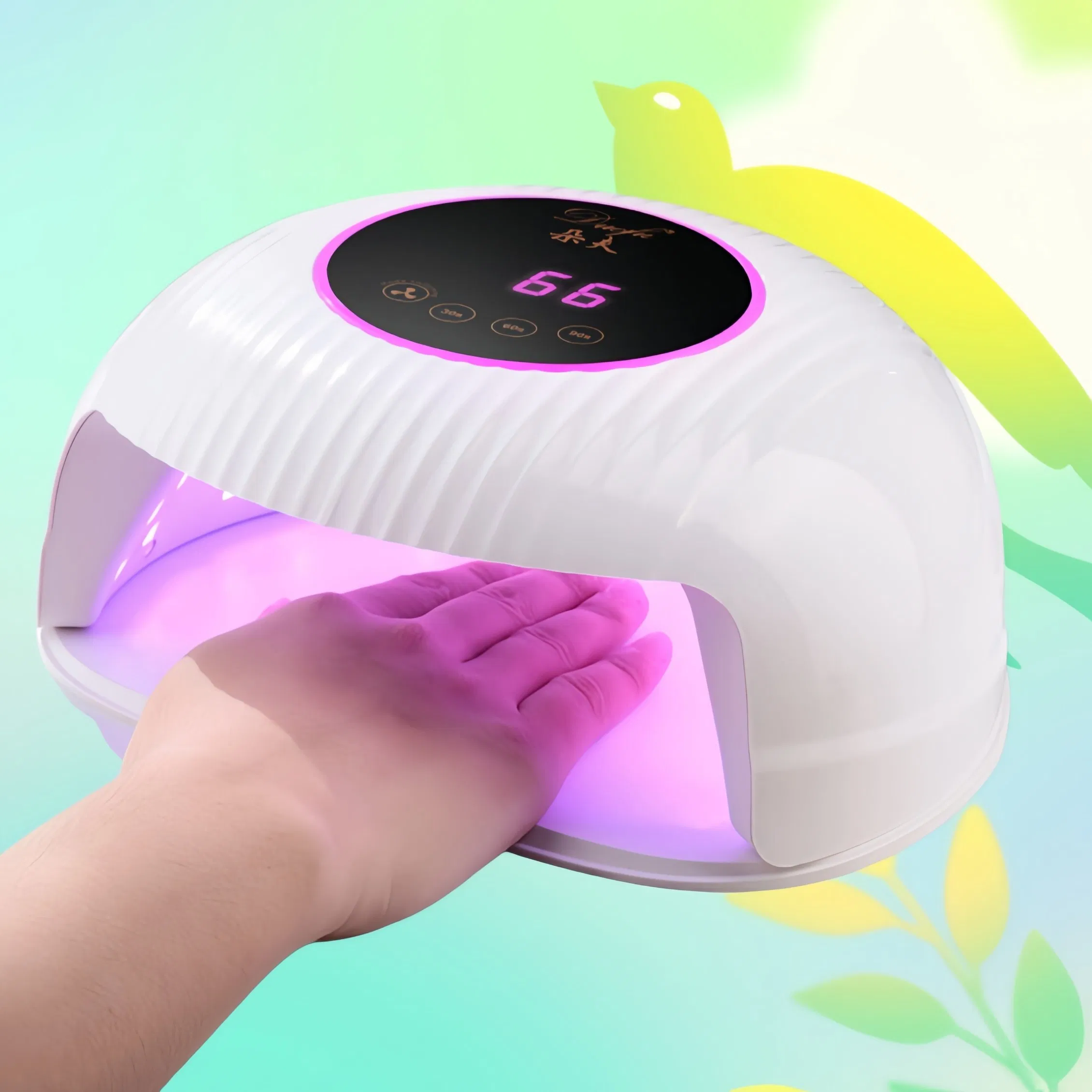 3. Shinebright Nail Lamp with UV LED Light for Quick Drying