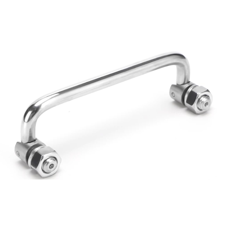 304 Stainless Steel Pull Handle, Ls506 Industrial Folding Pull Handle for Luggage Box and Cabinet Door Handle