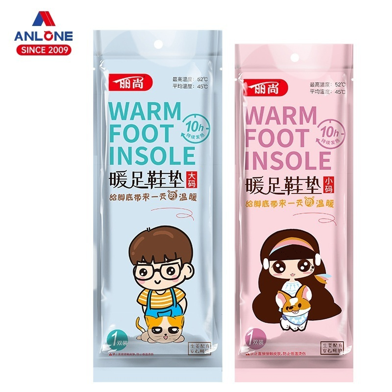 Customized 8hours Foot-Warming Insole Pad Sticker Long-Lasting Physical Therapy Heat Pack Warmer Pad