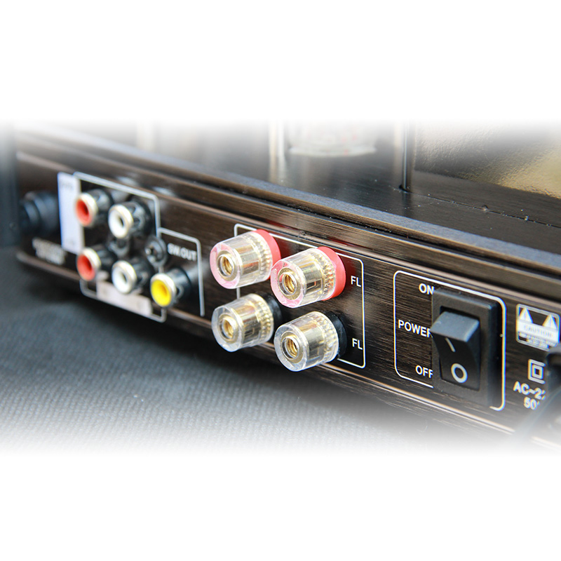 Vacuum Tube Amplifier Stereo Bluetooth Coaxial Optical, Subwoofer Output High-Power