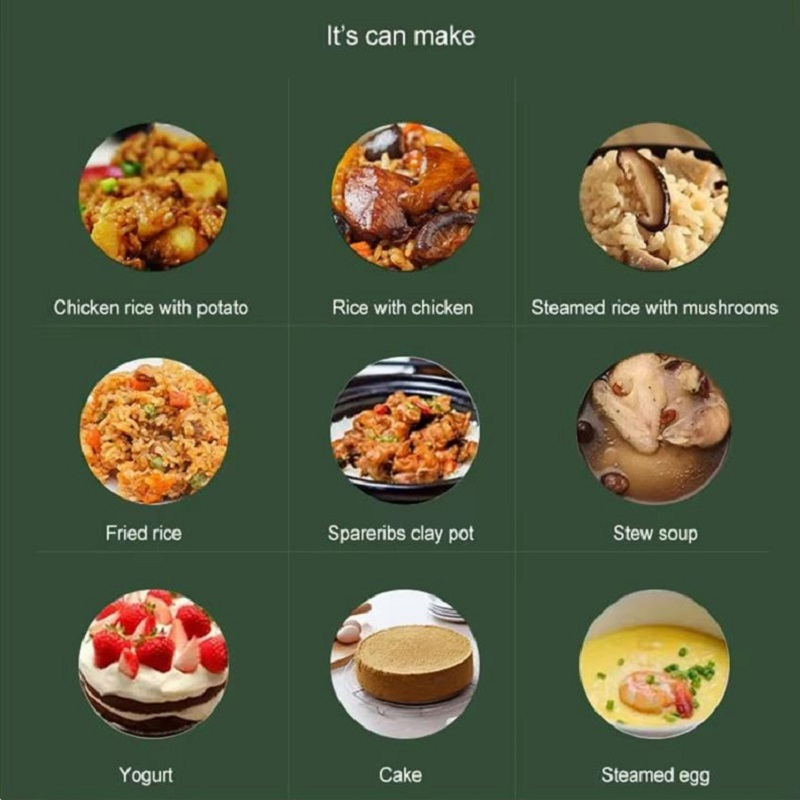 House Appliance Mini Household Electric Appliances Kitchen Product 1L Rice Cooker