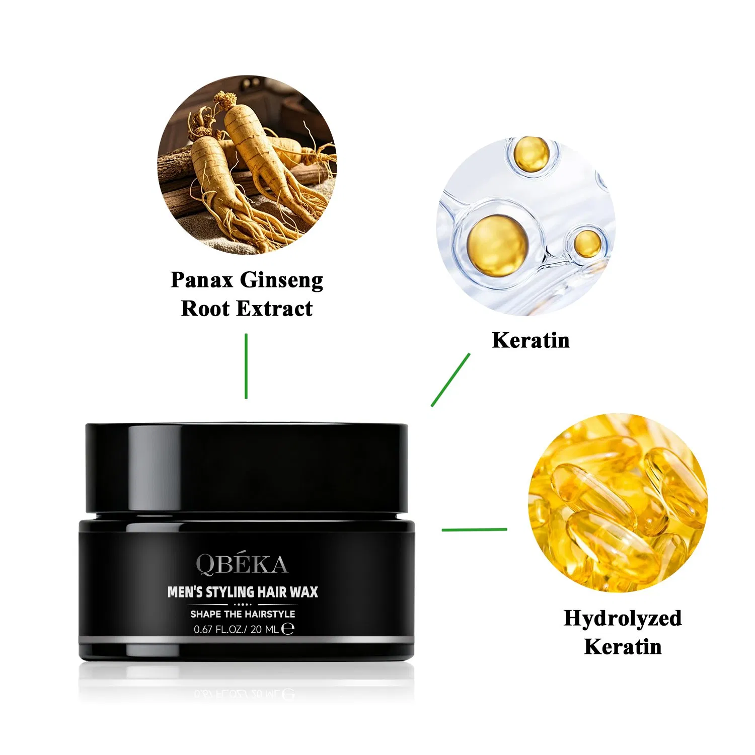 Professional Strong Hold Hair Wax for Natural Styles